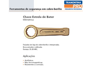 Ferramentas para areas classificadas