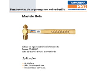 Ferramentas para areas classificadas