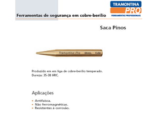 Ferramentas para areas classificadas