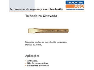 Ferramentas para areas classificadas
