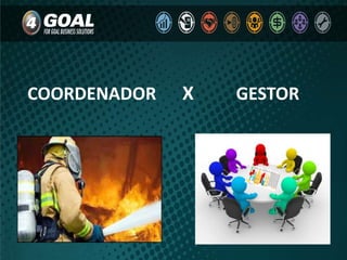 COORDENADOR X GESTOR
 