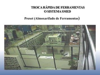 TROCARÁPIDADE FERRAMENTAS
O SISTEMASMED
Preset (Almoxarifado de Ferramentas)
 