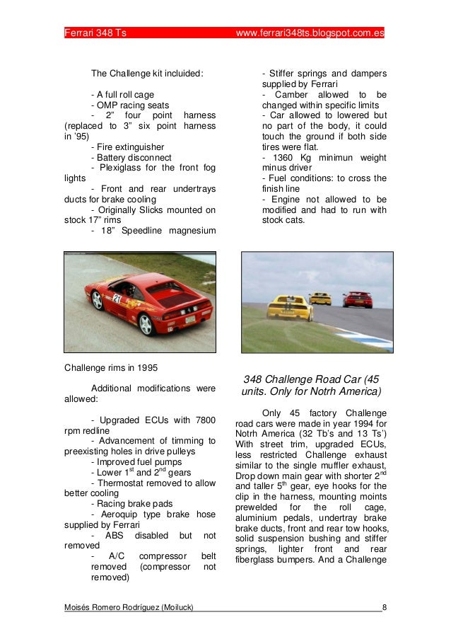 series europe challenge ferrari blogspot 348 www com moisés romero ts ferrari348ts es ferrari series europe challenge ferrari blogspot 348 www com moisés romero ts ferrari348ts es ferrari