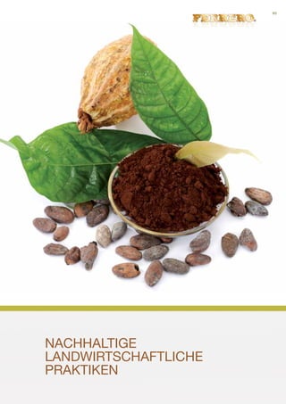 85




NACHHALTIGE
LANDWIRTSCHAFTLICHE
PRAKTIKEN
 