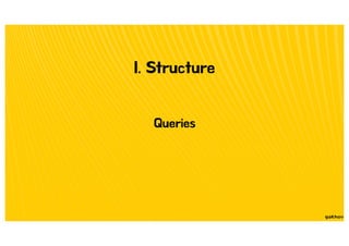 I. Structure
Queries
 