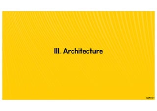 III. Architecture
 