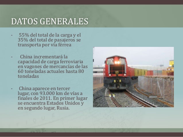 Ferrocarril en china terminado