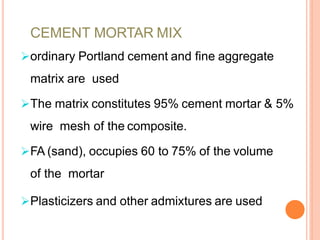 Ferrocement | PPTX