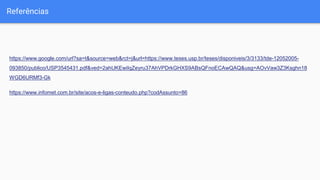Referências
https://www.google.com/url?sa=t&source=web&rct=j&url=https://www.teses.usp.br/teses/disponiveis/3/3133/tde-12052005-
093850/publico/USP3545431.pdf&ved=2ahUKEwiIqZeyru37AhVPDrkGHXS9ABsQFnoECAwQAQ&usg=AOvVaw3Z3Ksghn18
WGD6URMf3-Gk
https://www.infomet.com.br/site/acos-e-ligas-conteudo.php?codAssunto=86
 
