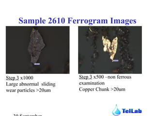 Ferrography presentation - case study | PPT