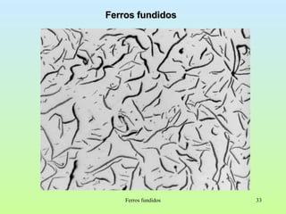 Ferros fundidos Ferros fundidos 