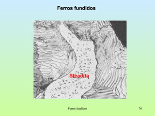 Ferros fundidos Ferros fundidos Steadita 