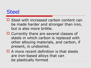 Ferrous alloys | PPT