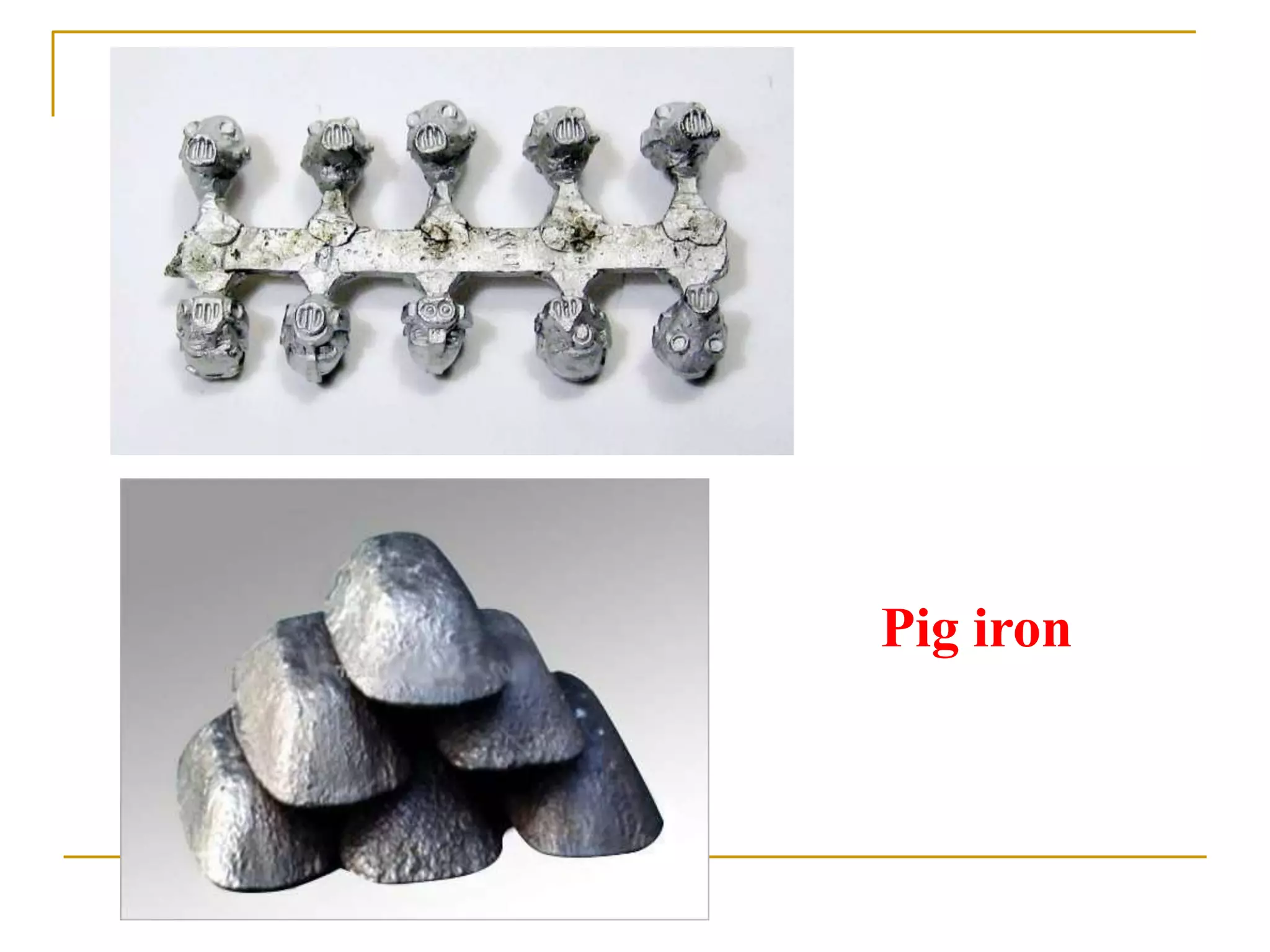 Pig iron
 