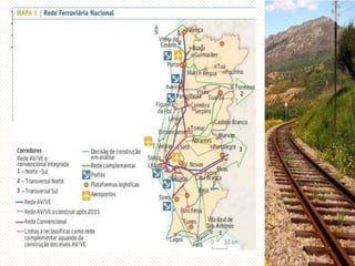Rede ferroviária
Nacional

 
