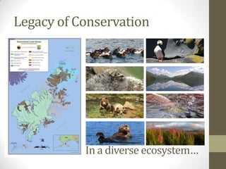 Legacy of Conservation




           In a diverse ecosystem…
 
