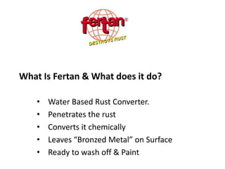 What Is Fertan & What does it do? ,[object Object]