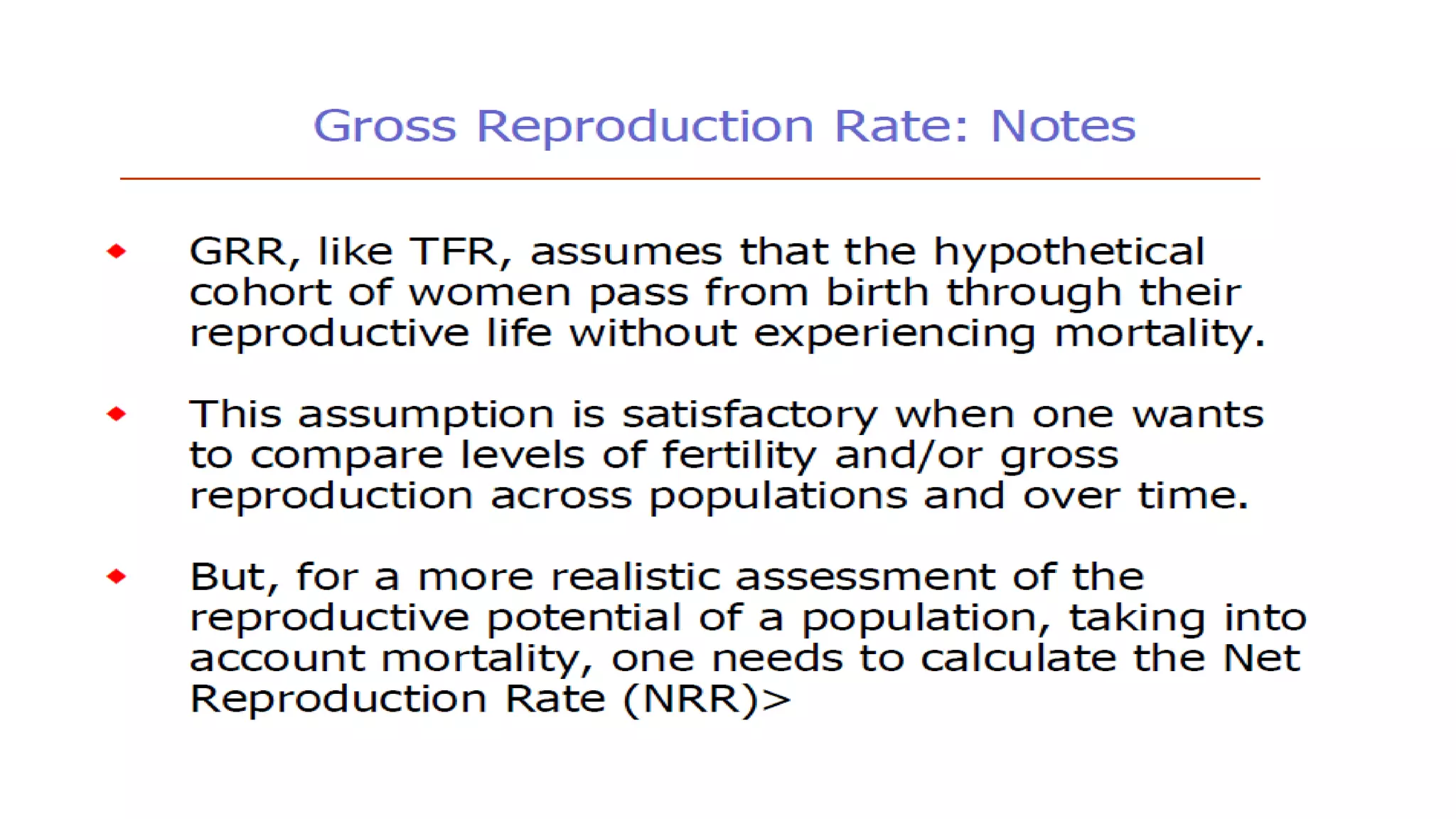 Fertility and determinants