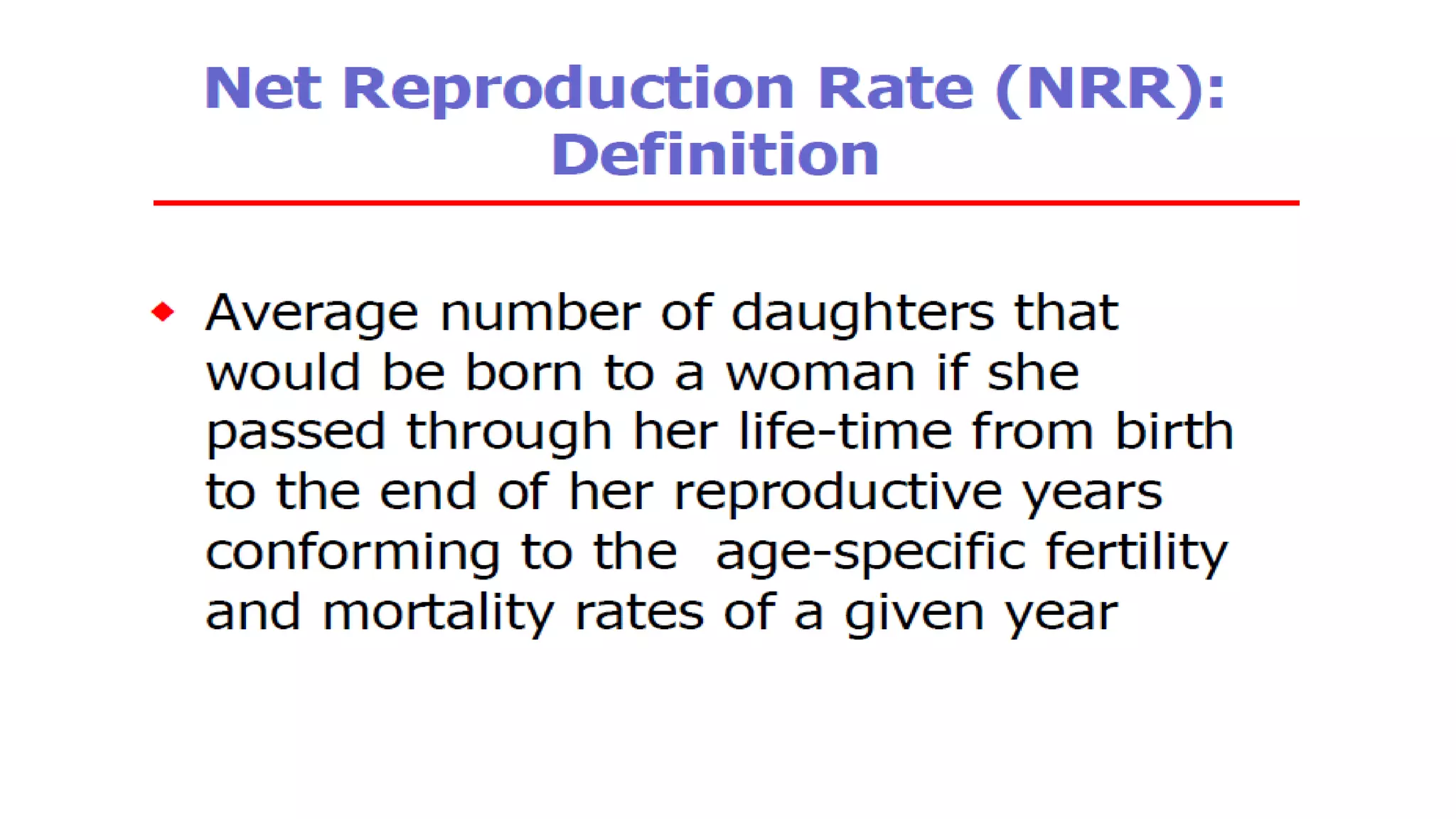 Fertility and determinants