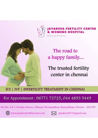 Fertility center in chennai - Jaya Deva