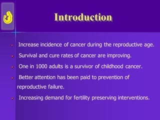 Fertility preservation in Cancer Patients | PDF