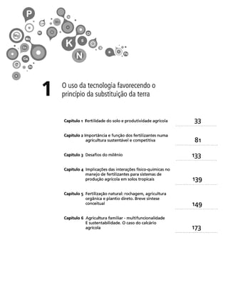 31 
FERTILIDADE DO SOLO E PRODUTIVIDADE AGRÍCOLA 
Créditos Sumário Apresentação Home 
 