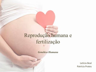 Reprodução humana e
fertilização
Genética Humana

Letícia Beal
Patrícia Prates

 