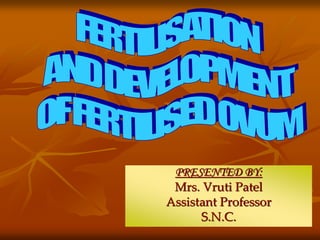 PRESENTED BY:
Mrs. Vruti Patel
Assistant Professor
S.N.C.
 