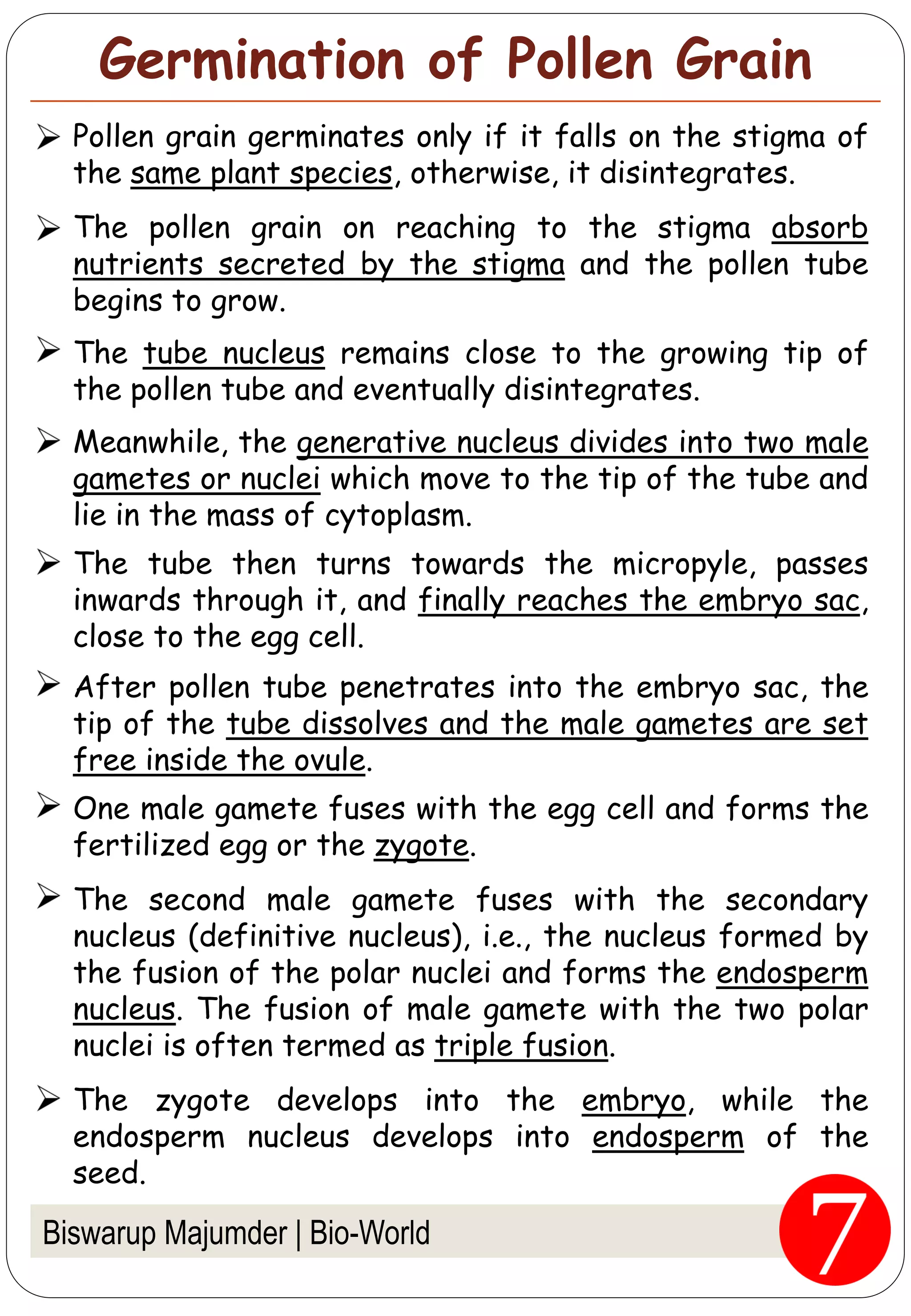 Fertilization in flowering plants pdf