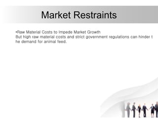 Market Restraints
•Raw Material Costs to Impede Market Growth
But high raw material costs and strict government regulation...