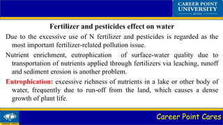 Fertilizer effect on soil | PPTX