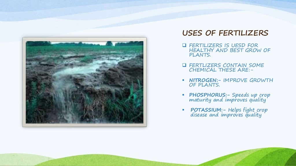 Fertilizers and pesticides
