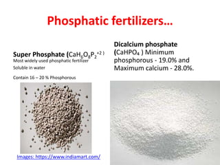 FERTILIZERS,FERTILIZER MIXTURES AND NPK CONTENT SMG | PPTX