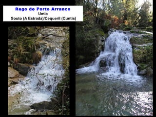 Rego de Porto Arranco
Umia
Souto (A Estrada)/Cequeril (Cuntis)
 