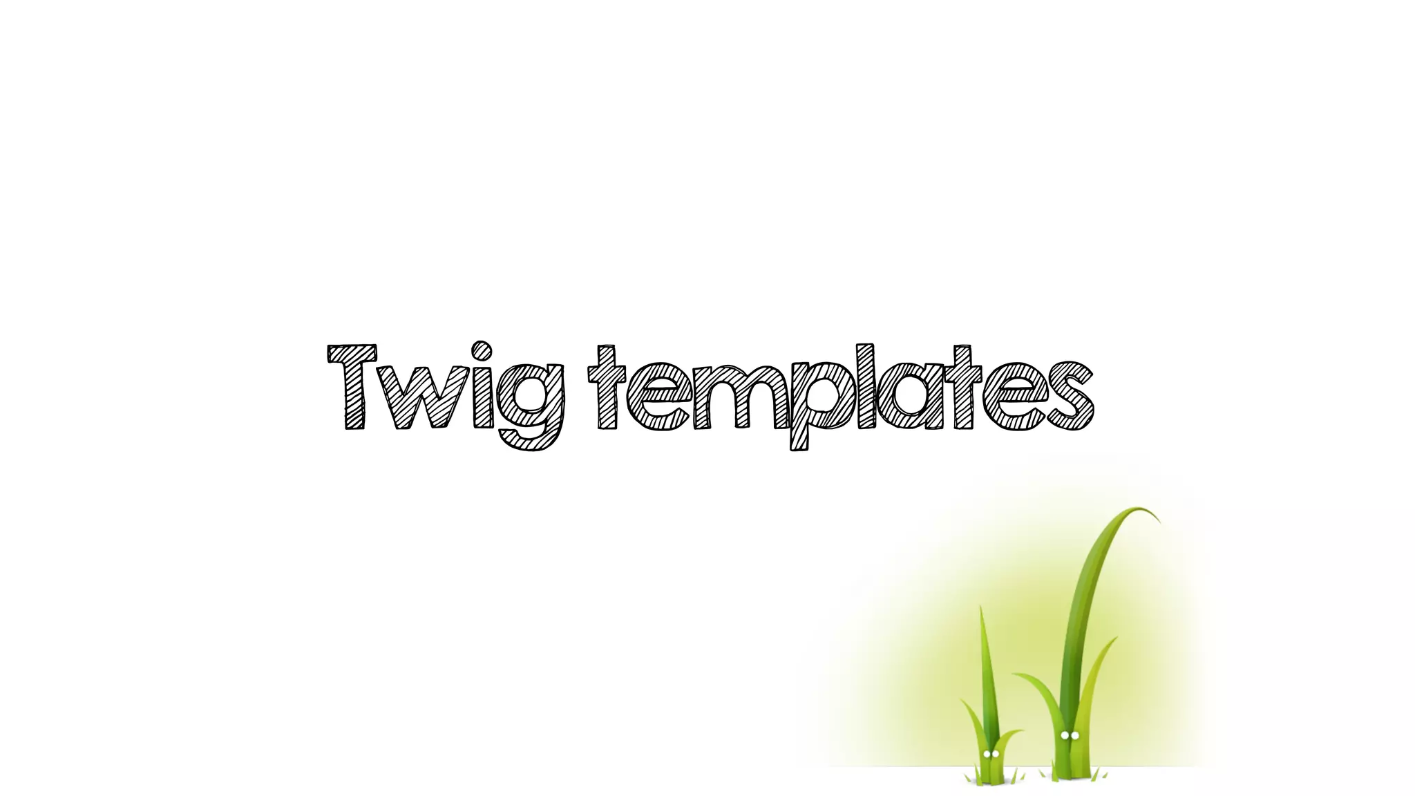 Twig templates
 