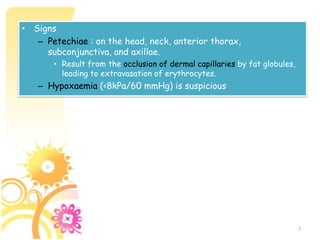 Typically manifests 24 to 72 hours after the initial insult.2