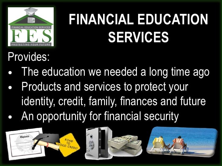 Financial Education Services Business Opportunity