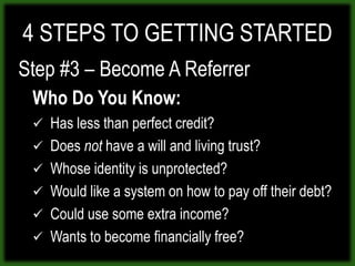 Information package delivered to your home