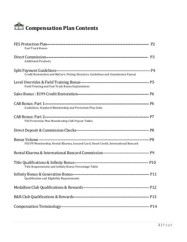 standard sales commission