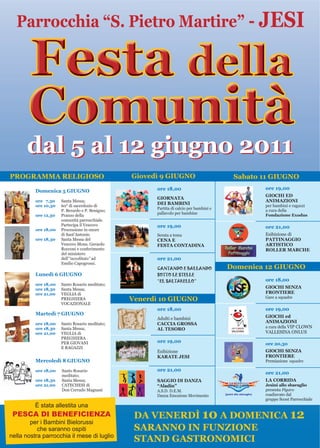 Festa della Comunità 2011