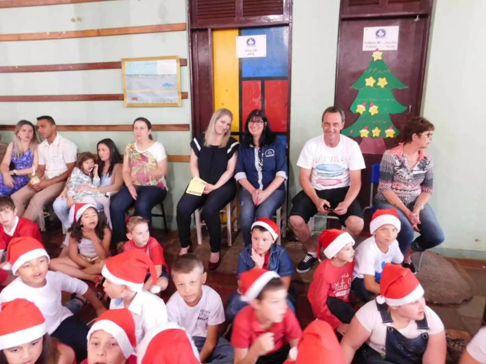 Festa de natal e formatura j2