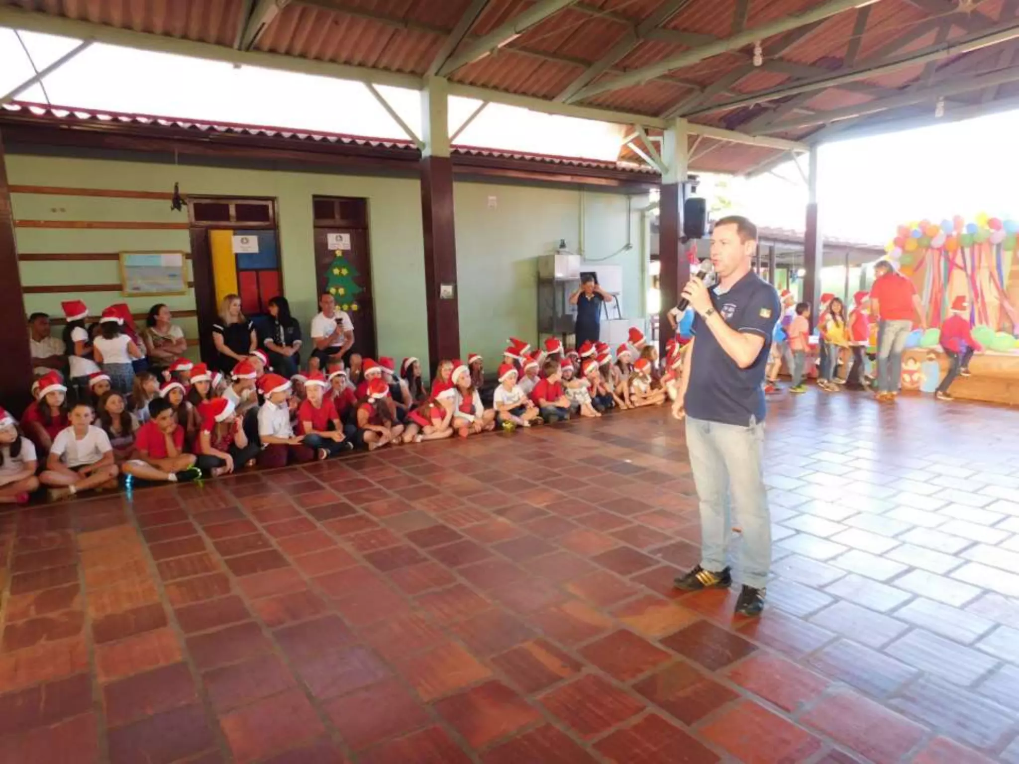 Festa de natal e formatura j2