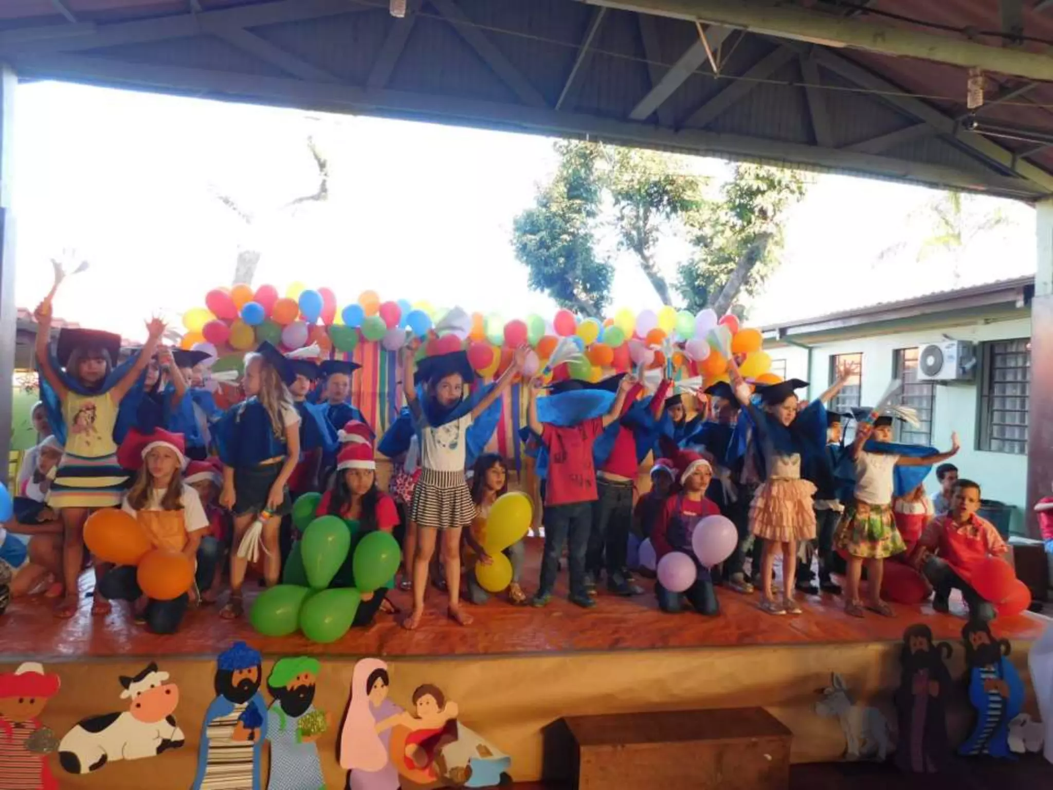 Festa de natal e formatura j2