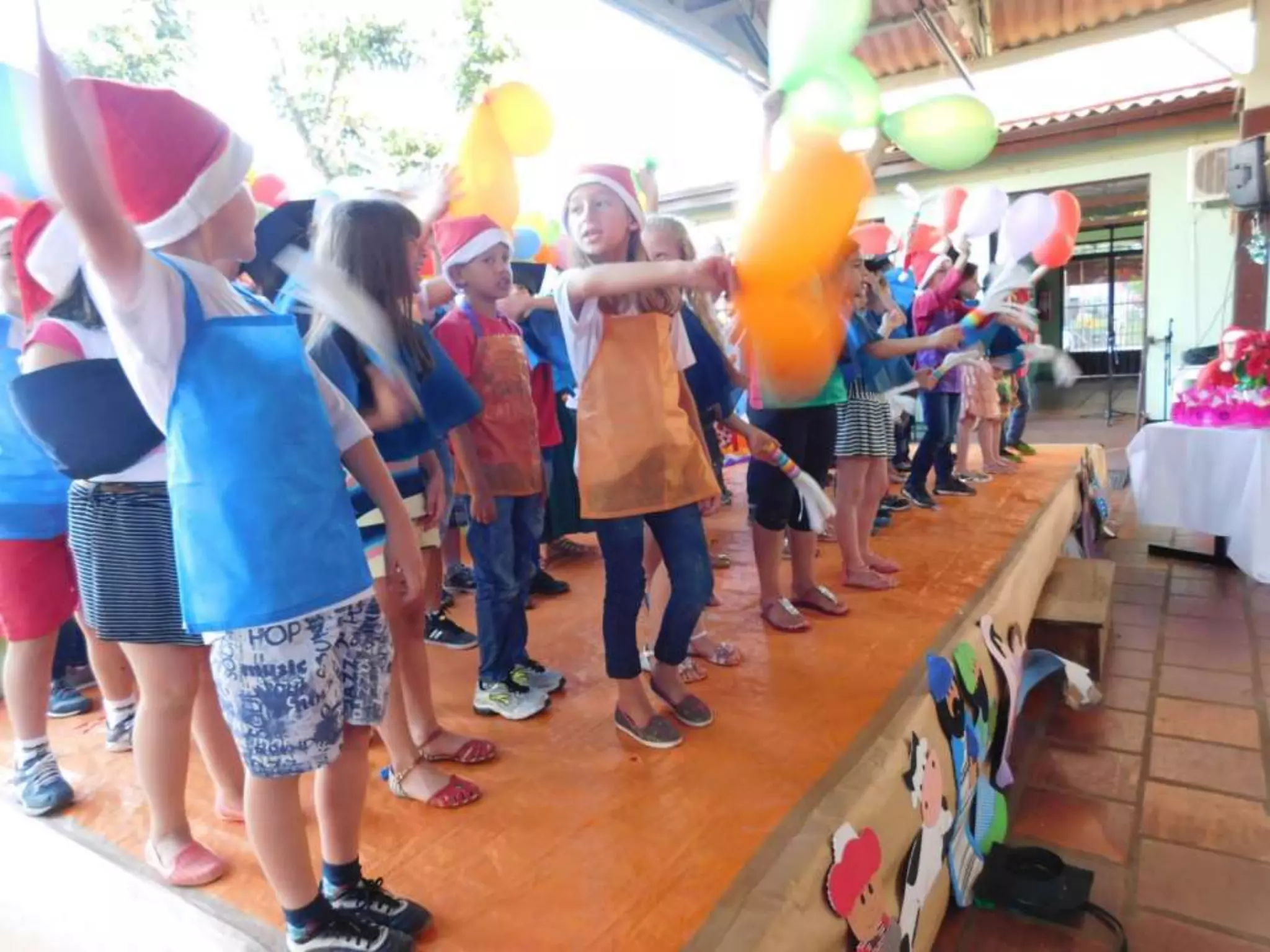 Festa de natal e formatura j2