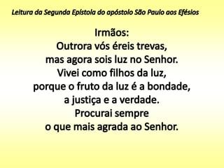 Festa do pai nosso 2017