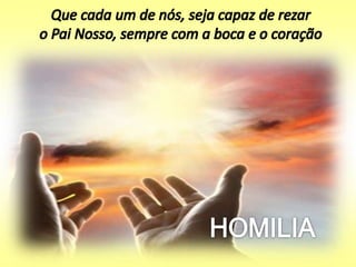 Festa do pai nosso 2017