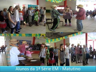 Alunos da 1ª Série EM - Matutino