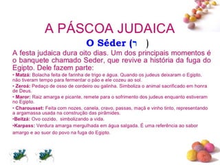 O Séder (‫ר‬ )
 