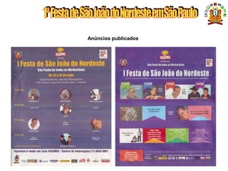 Anúncios publicados
 