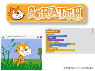fonte:  h)ps://scratch.mit.edu/  
 